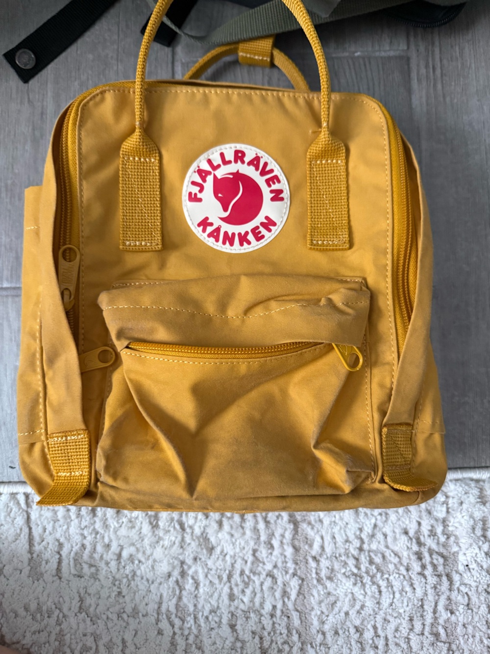 Fjallraven Kånken Backpack - Mustard Yellow